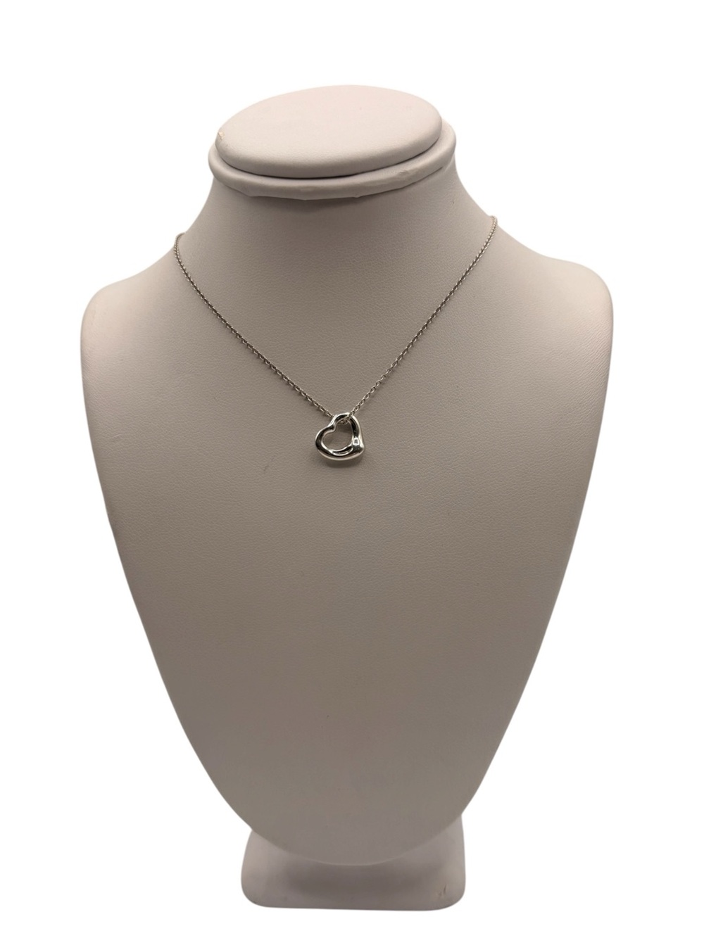 Tiffany & Co Elsa Peretti Open Heart Necklace